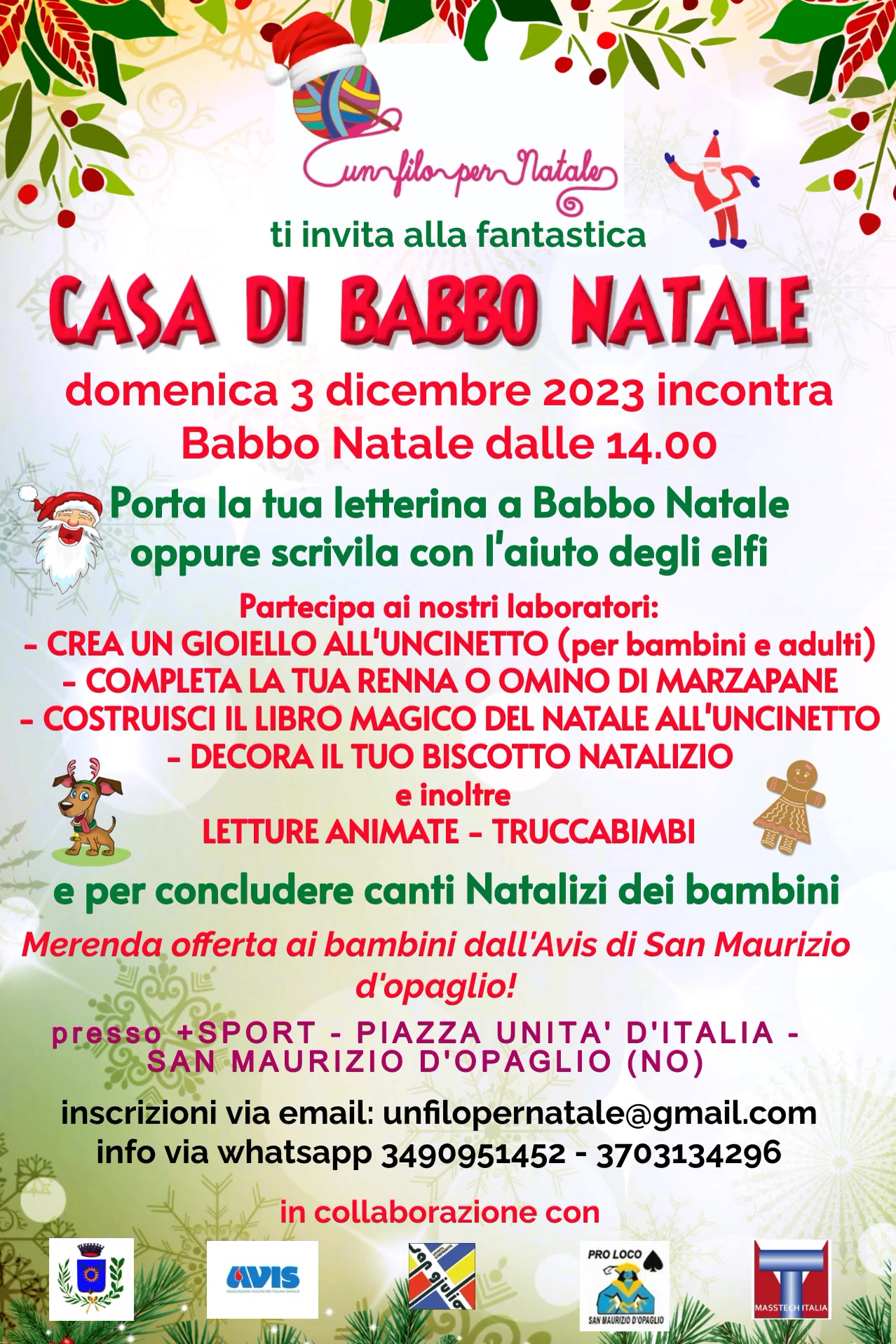 eventi natale  Distretto dei Laghi